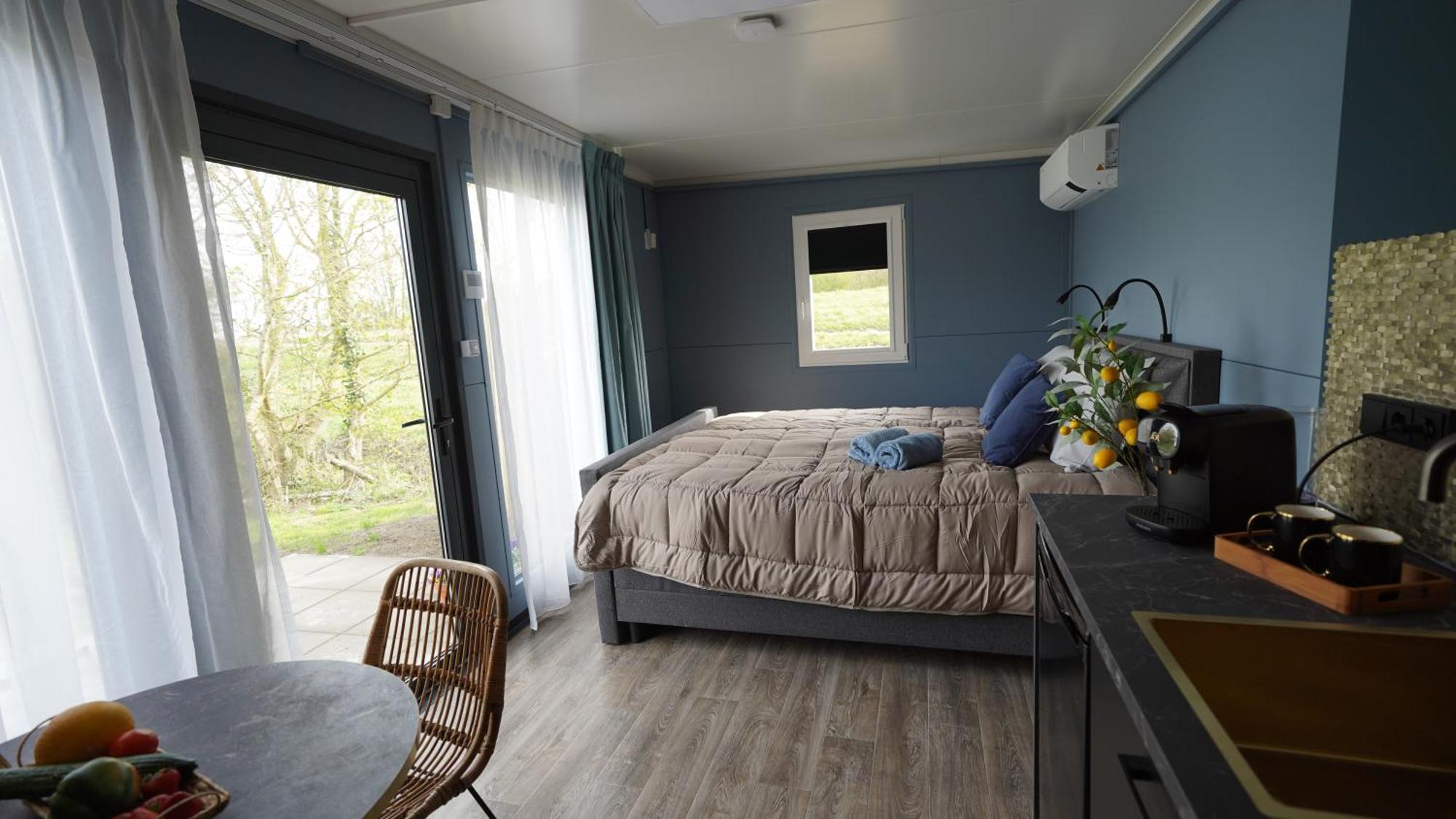 B&B Prive Tiny House Bij Zee Stellendam Exterior photo
